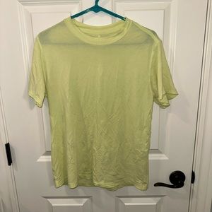 Lululemon all yours cotton t-shirt crispin green size 2